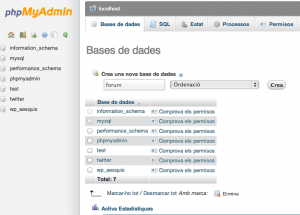 phpMyAdmin