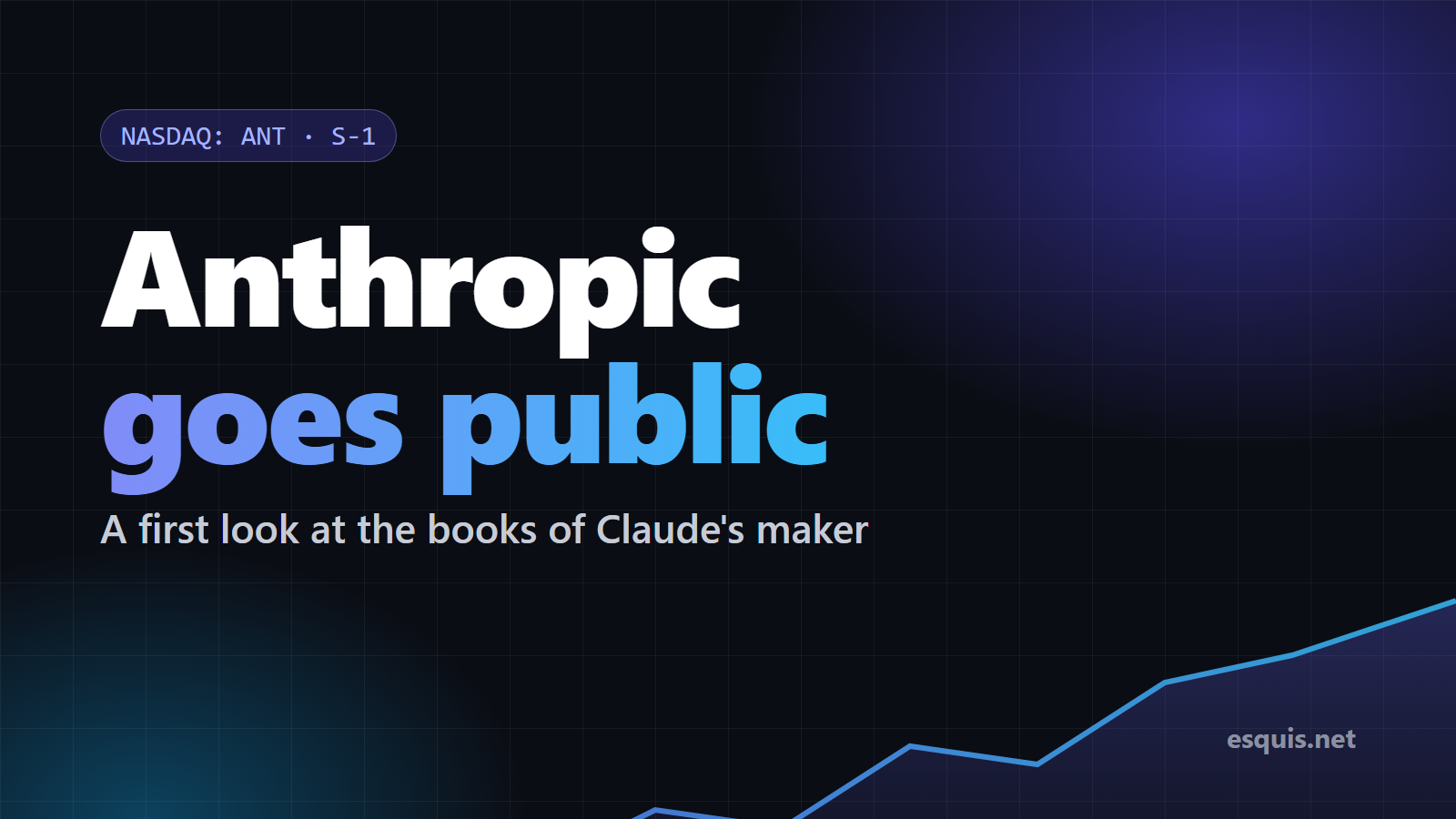 Anthropic goes public: what the first public filing from Claude’s maker reveals