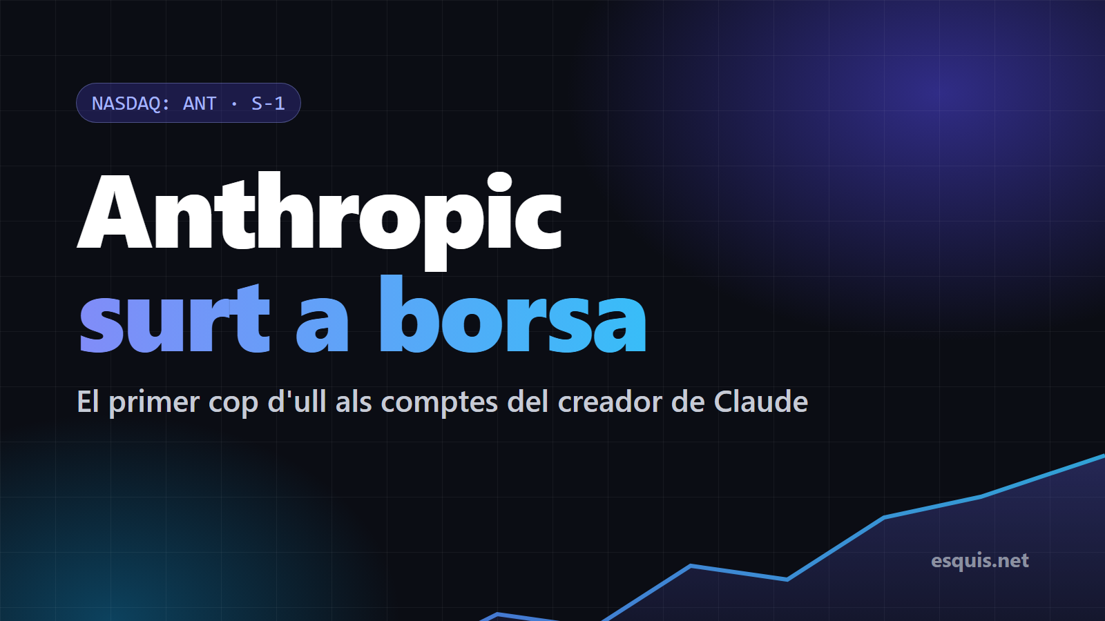 Anthropic surt a borsa: què revela el primer document públic del creador de Claude